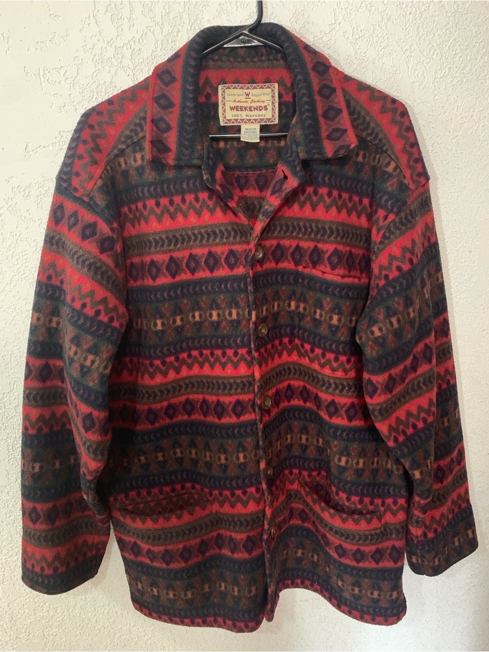 Weekends Vintage 90s Southwestern Jacket